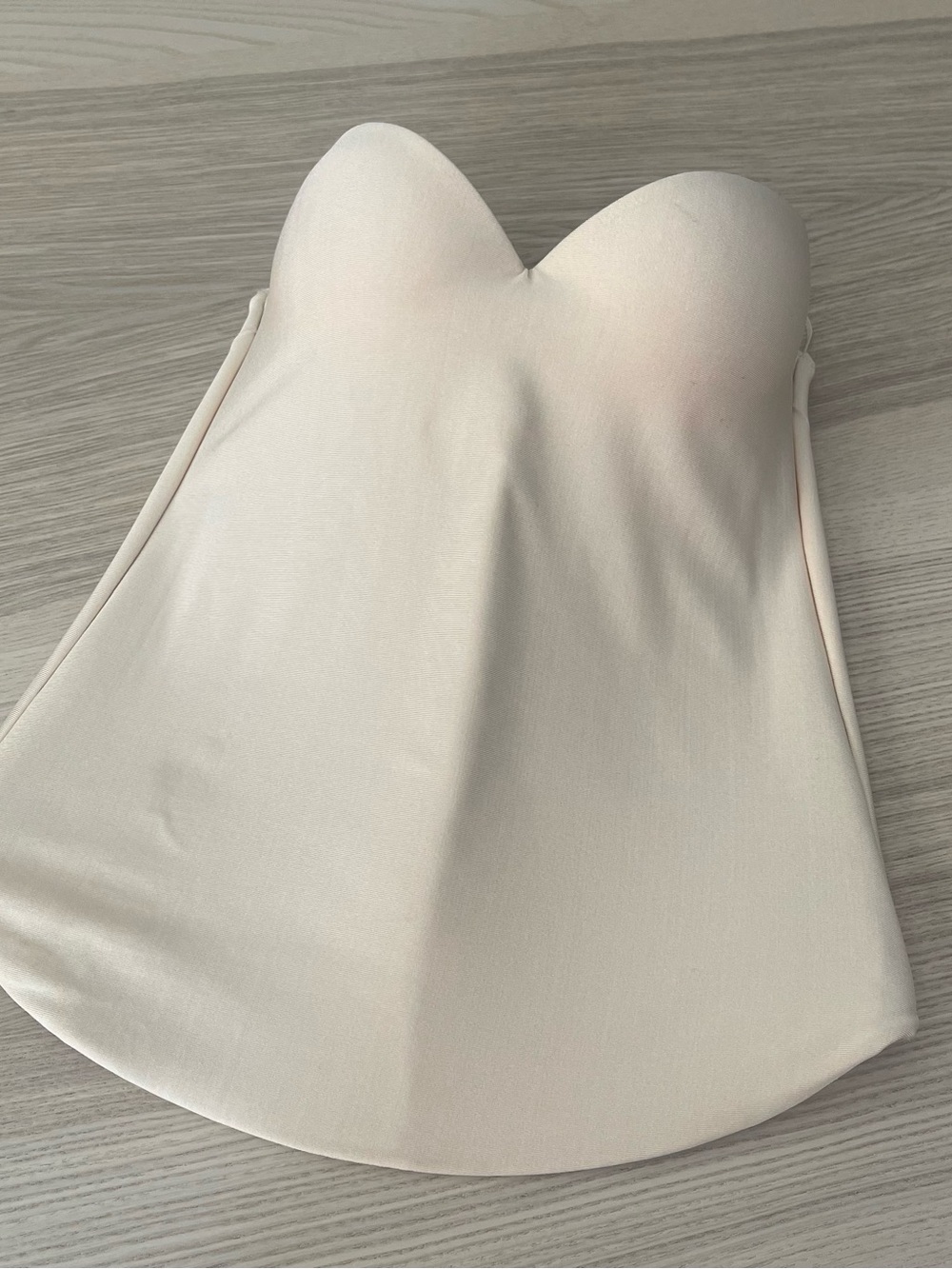 Victoria’s Secret Strapless Seamless Bustier Shapewear Corset Top Nude 34B Bride